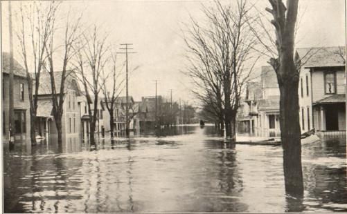 1904 - Third Street Looking West from Broadway